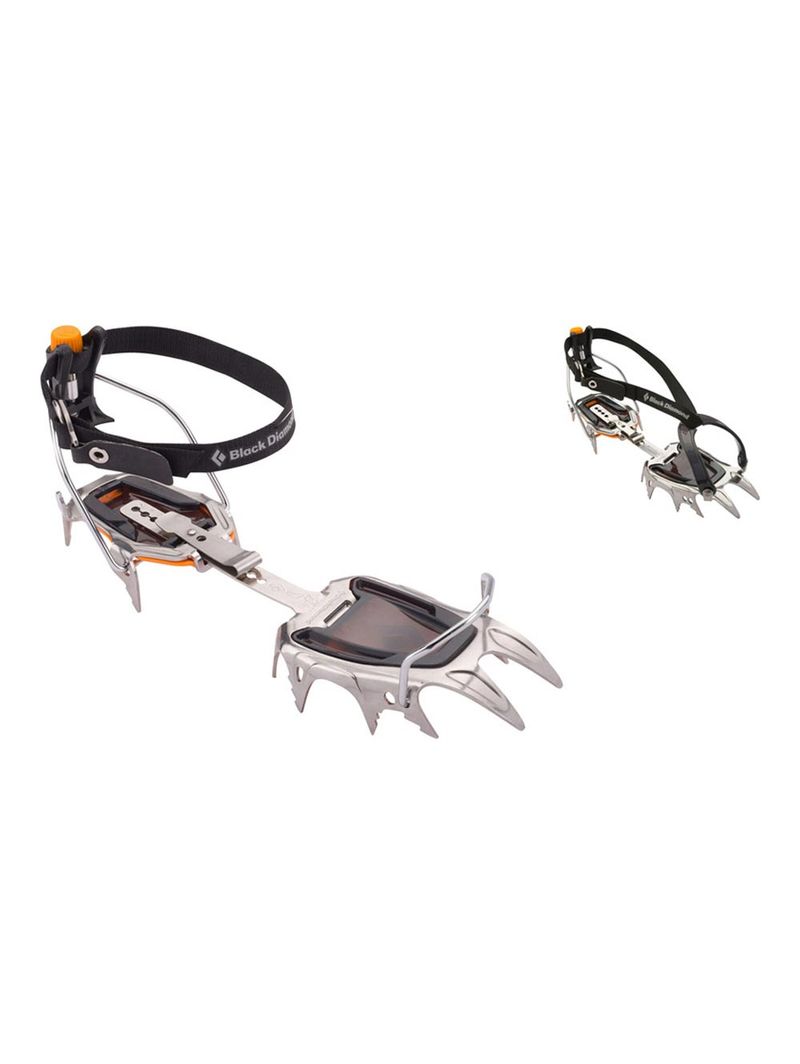 Alpino Black Diamond Sabretooth Crampons Unisex Plateadas | JNUGIB-754