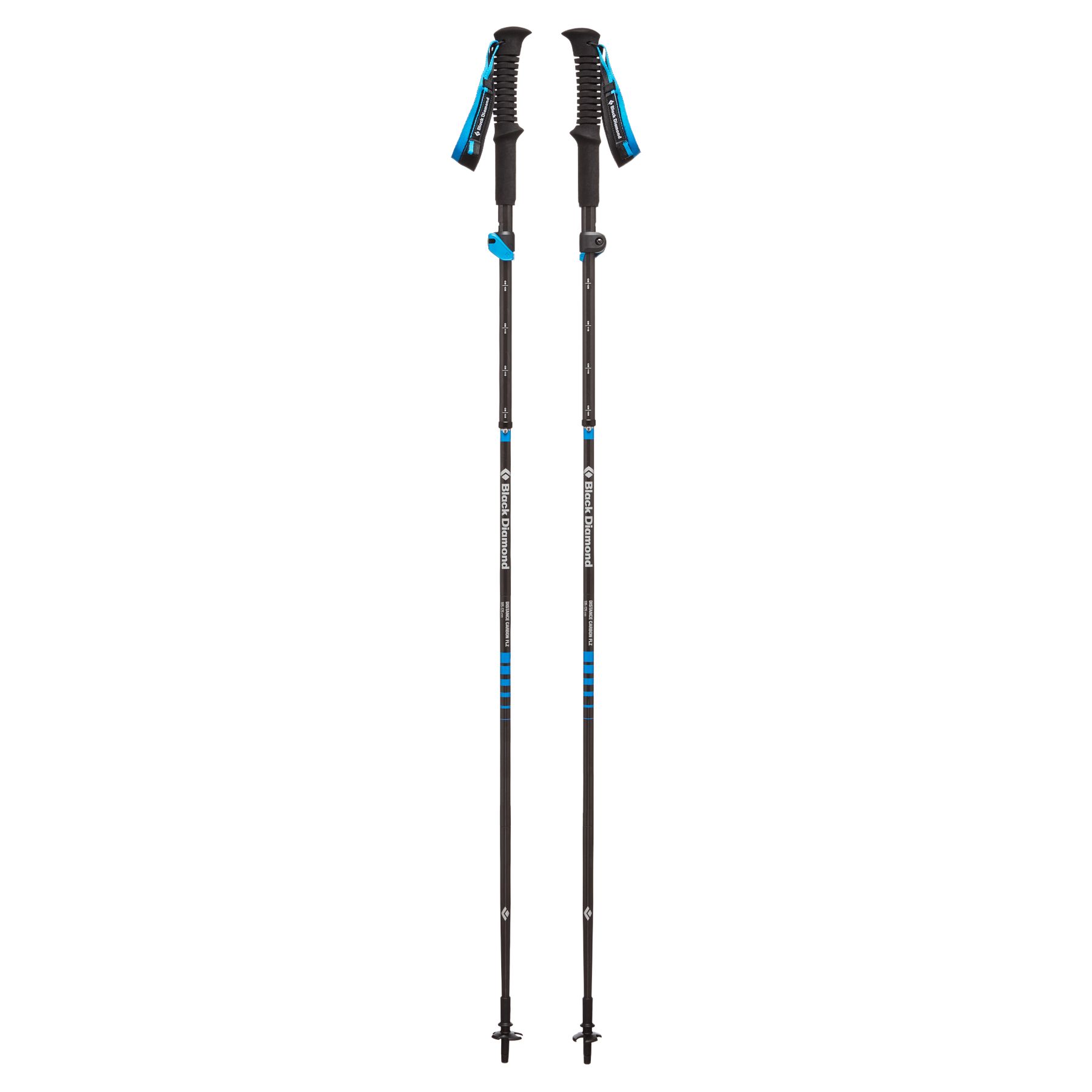 Bastones De Trekking Black Diamond Distance Carbon FLZ Unisex Azules | WTZUOH-901