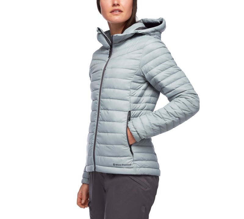 Chaquetas Black Diamond Access Down Mujer Gris | ZCPDOW-192