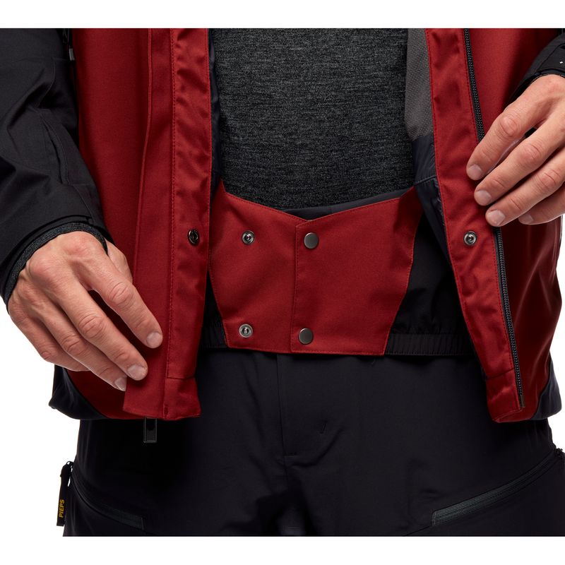 Chaquetas Black Diamond Boundary Line Insulated Hombre Rojas | LVKYJP-642