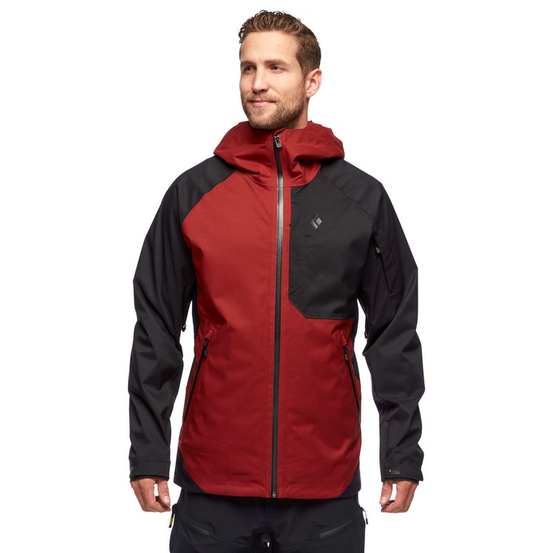 Chaquetas Black Diamond Boundary Line Insulated Hombre Rojas | LVKYJP-642