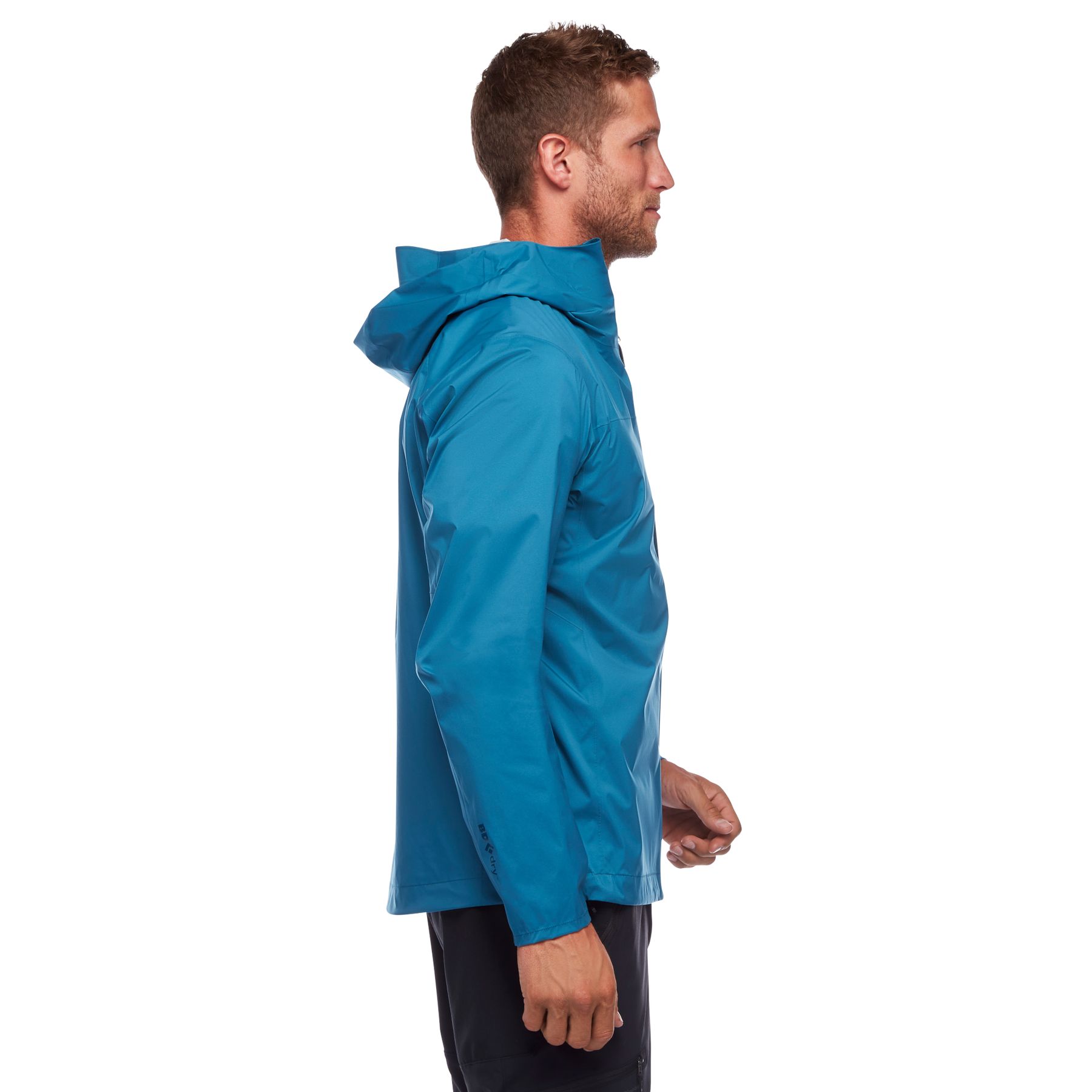 Chaquetas Black Diamond Fineline Stretch Rain Shell Hombre Azules | NPLDKA-948