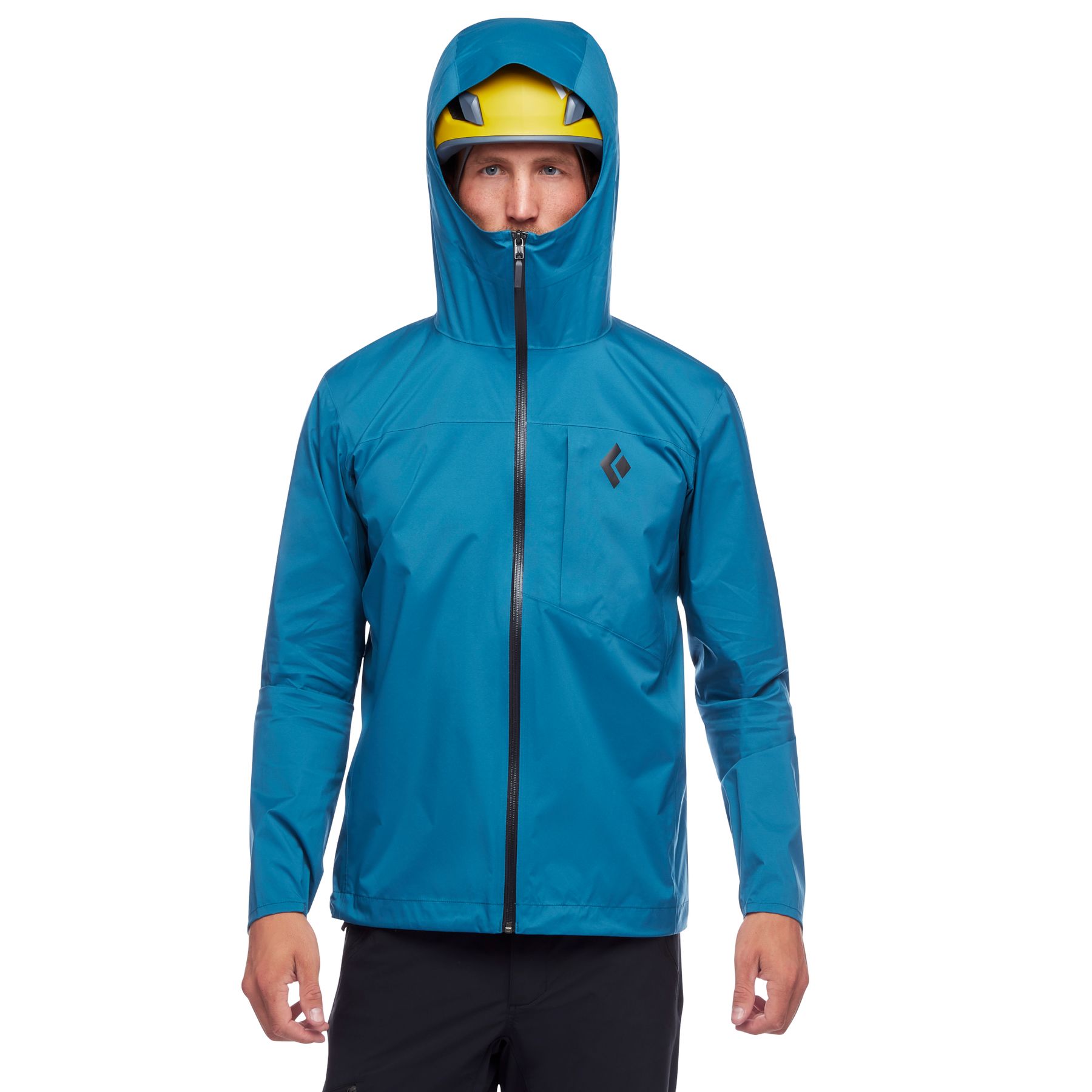 Chaquetas Black Diamond Fineline Stretch Rain Shell Hombre Azules | NPLDKA-948