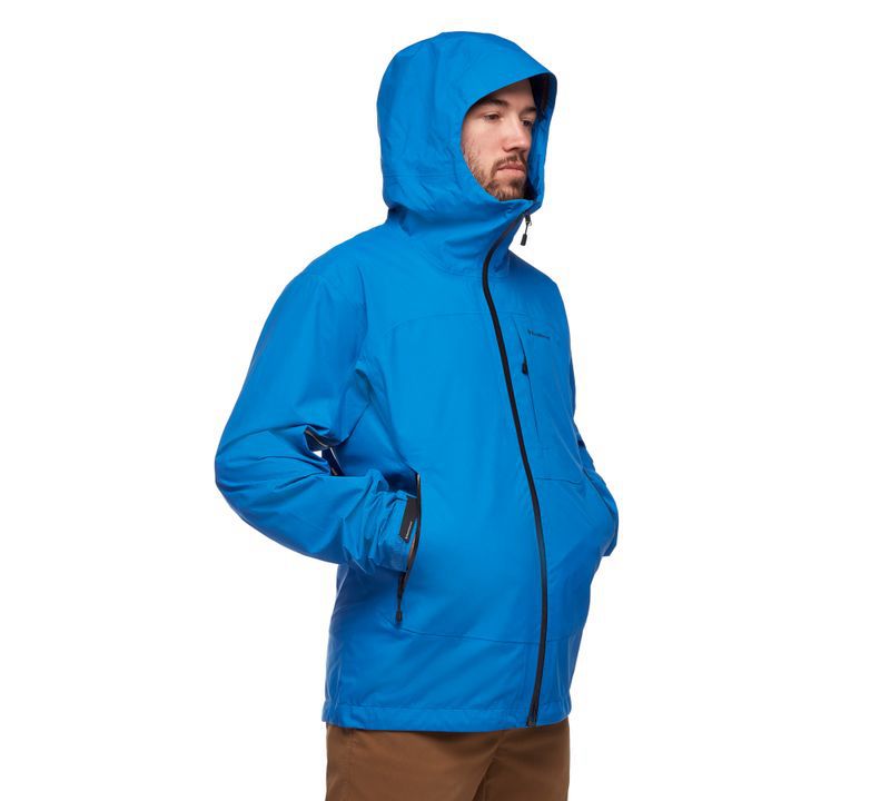 Chaquetas Black Diamond Highline Shell Hombre Azules | DWKGEZ-810