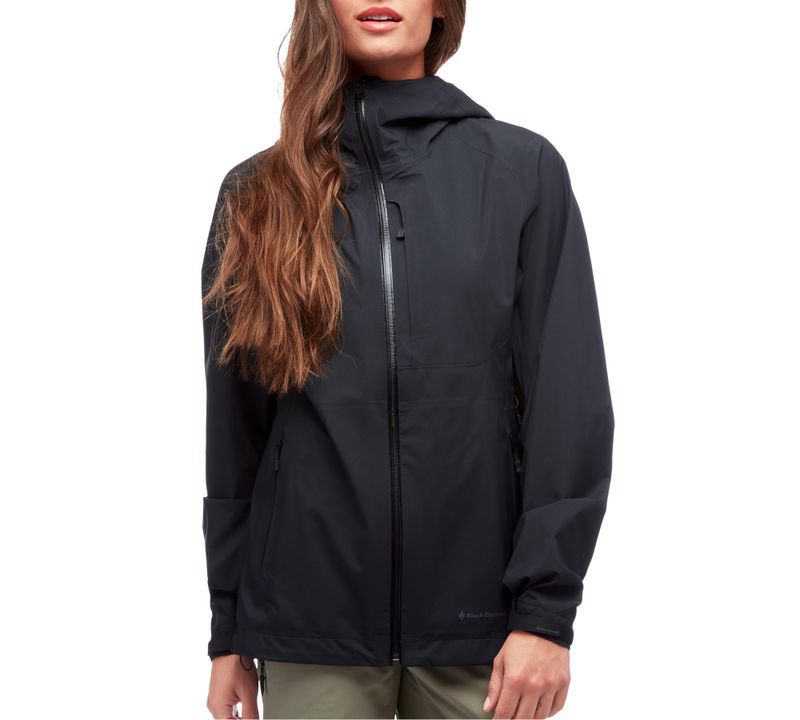 Chaquetas Black Diamond Highline Shell Mujer Negras | LREAVG-597