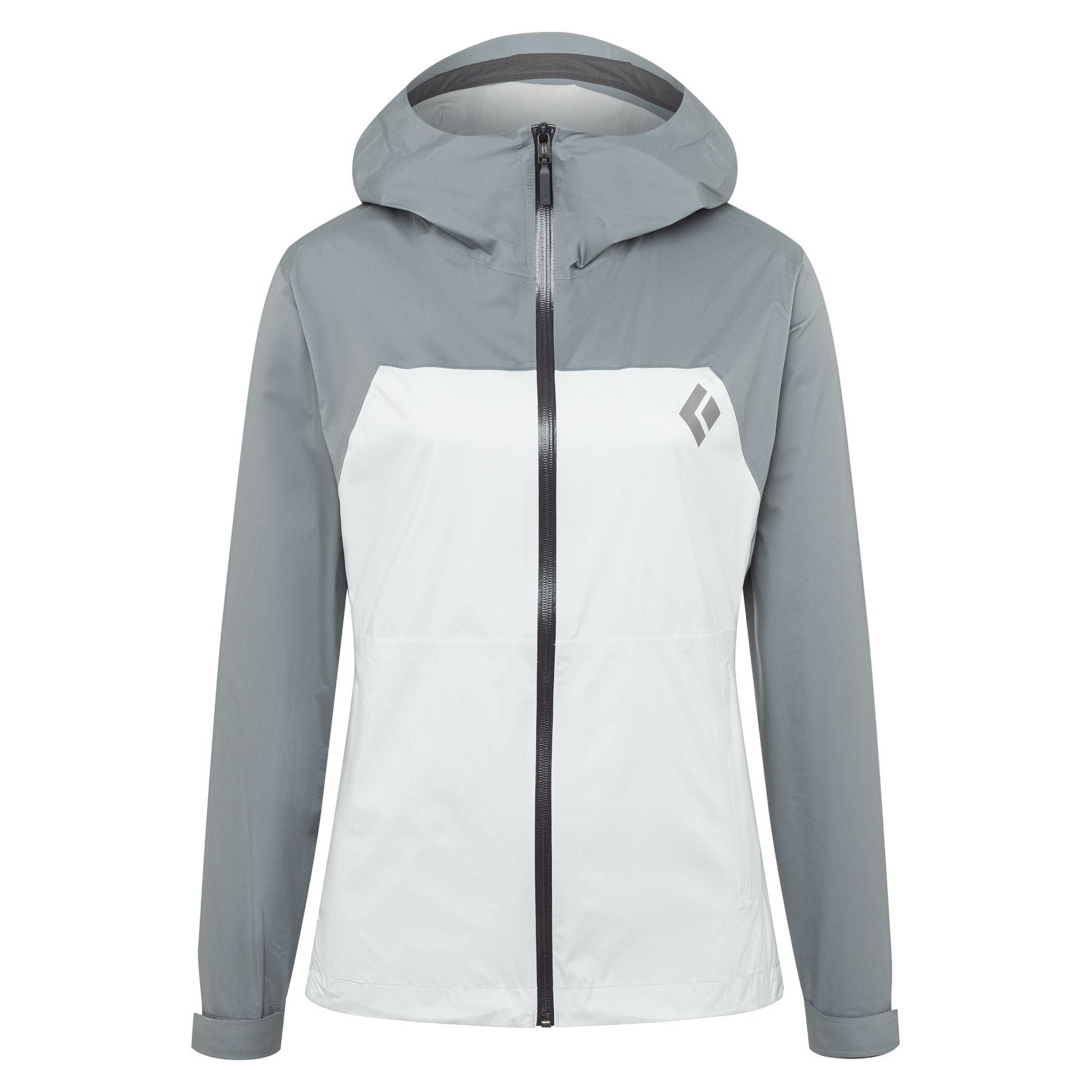 Chaquetas Black Diamond Stormline Stretch Rain Shell Mujer Gris Blancas | LXNWOA-509