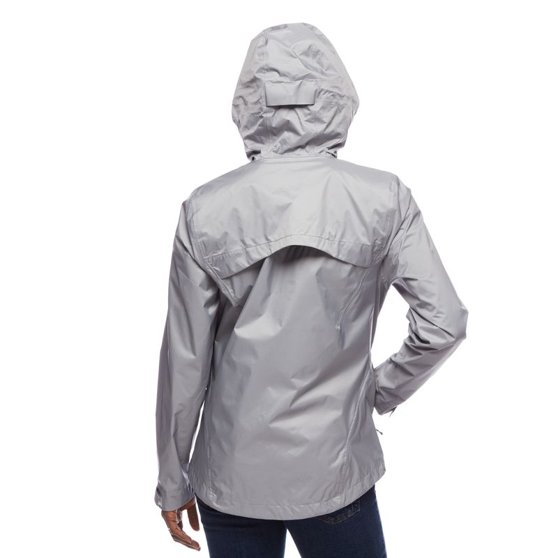 Chaquetas Black Diamond Treeline Rain Shell Mujer Gris | DQTERN-426