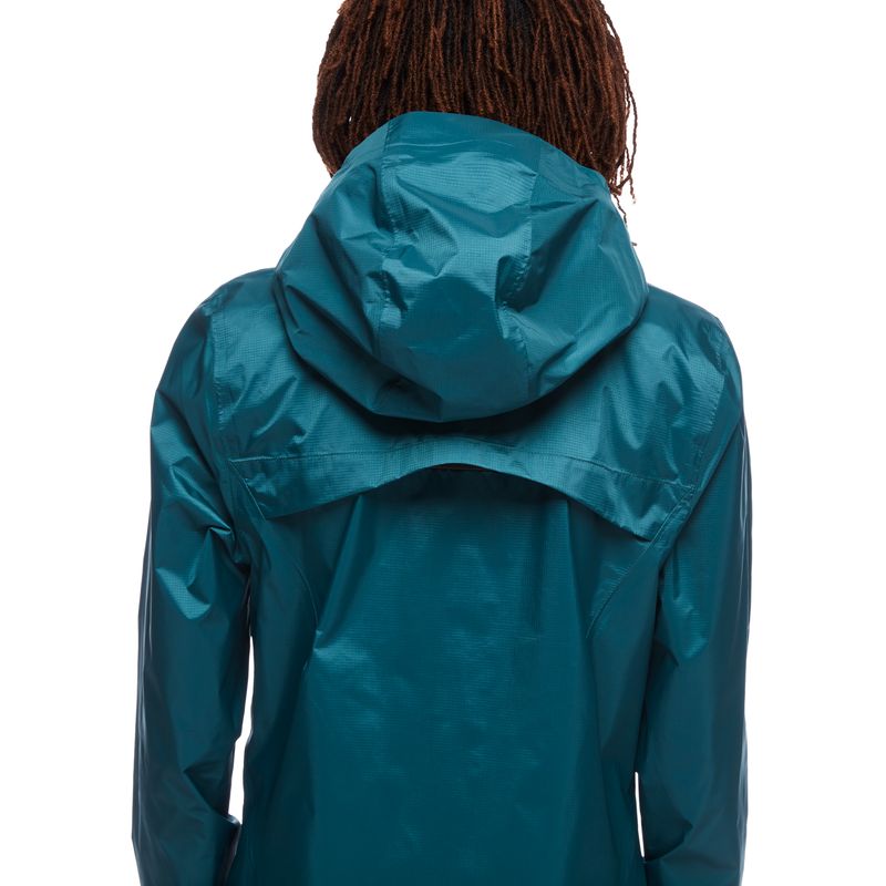 Chaquetas Black Diamond Treeline Rain Shell Mujer Verde Oscuro | SWVRIQ-390