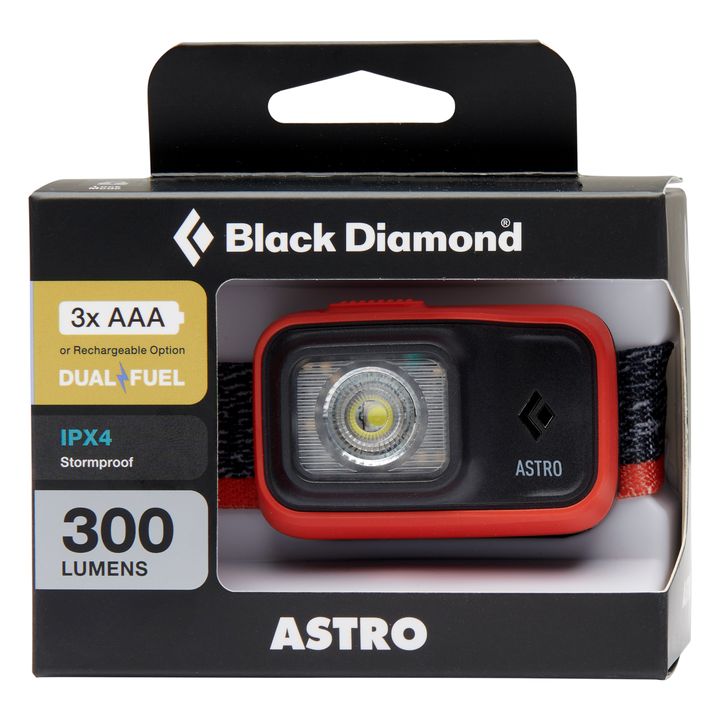 Faros Delanteros Black Diamond Astro 300 Unisex Rojas | MNCPQK-125