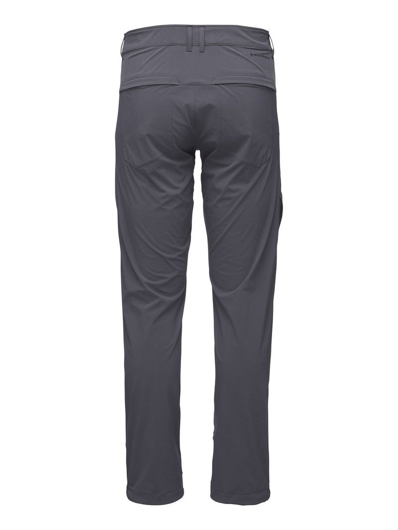 Pantalones Black Diamond Alpine Light Softshell Hombre Gris Oscuro | JUKBON-107