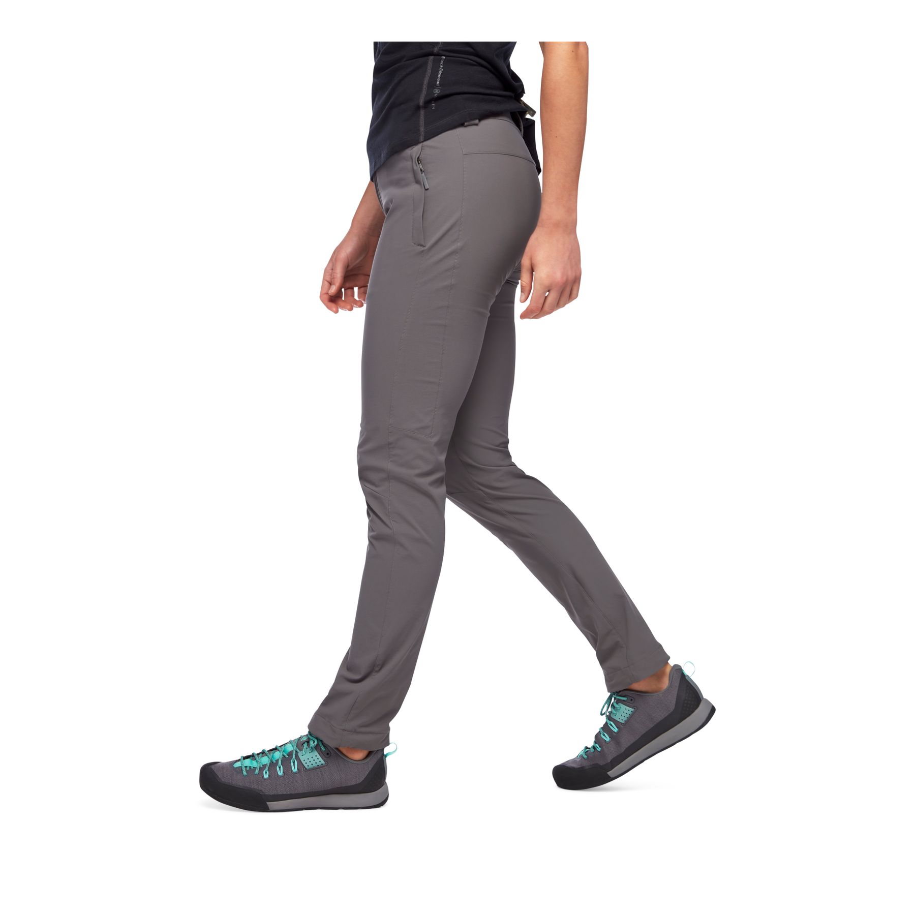 Pantalones Black Diamond Alpine Softshell Mujer Gris | WROXHL-487