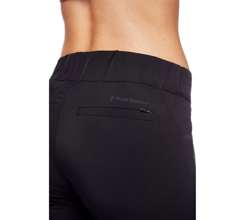 Pantalones Black Diamond Drift Mujer Negras | MVKLSH-437