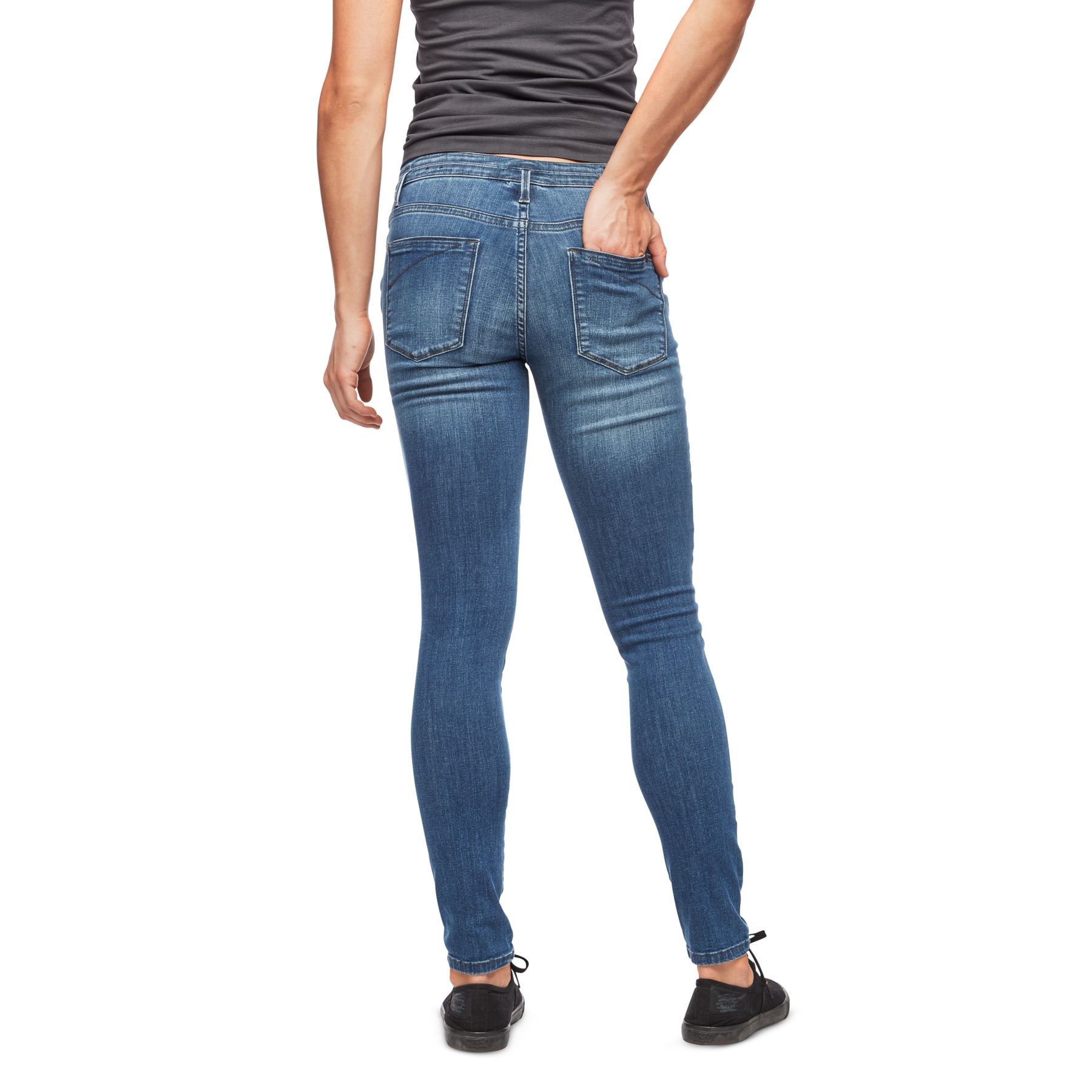 Pantalones Black Diamond Forged Denim Mujer Azules | IUEFTW-825