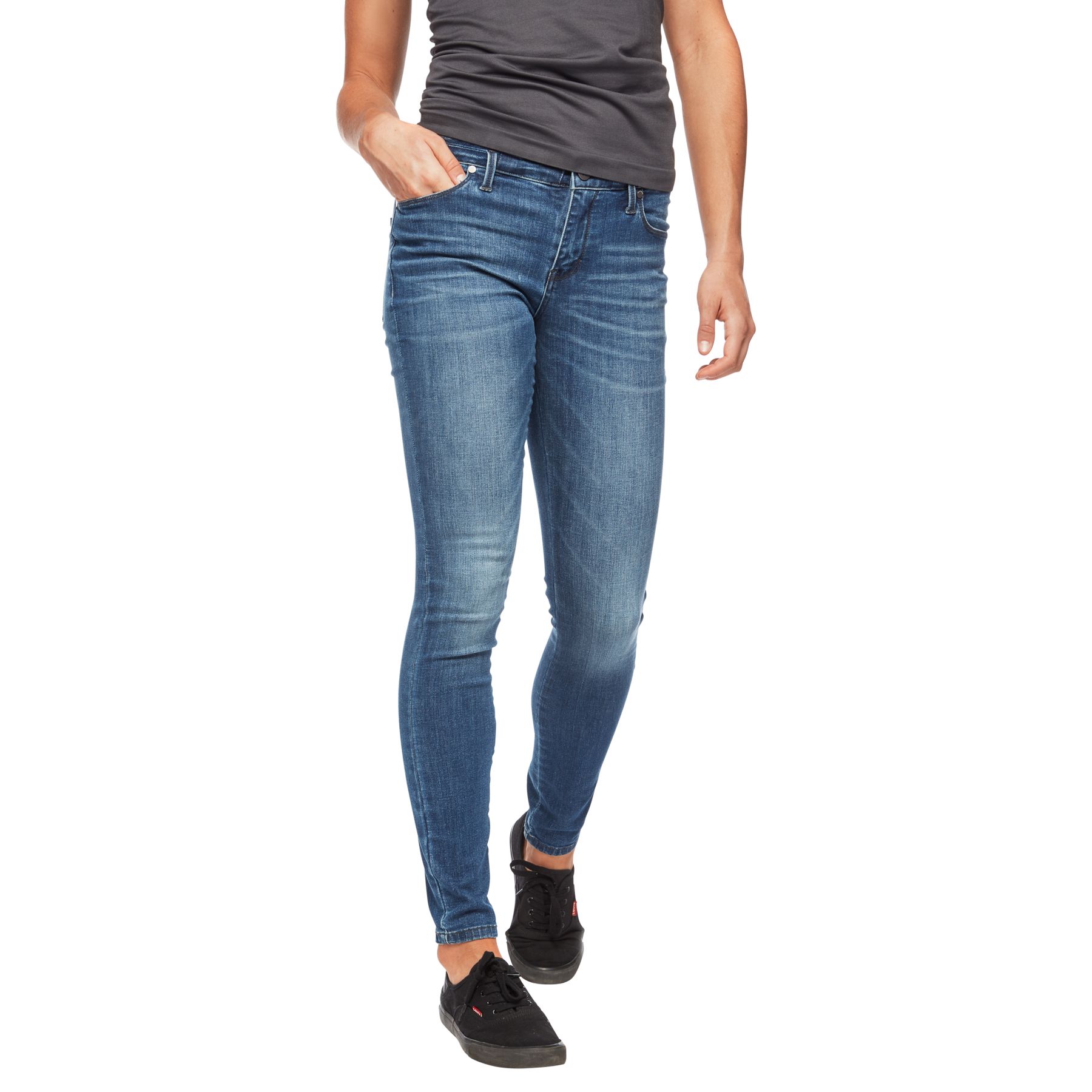 Pantalones Black Diamond Forged Denim Mujer Azules | IUEFTW-825