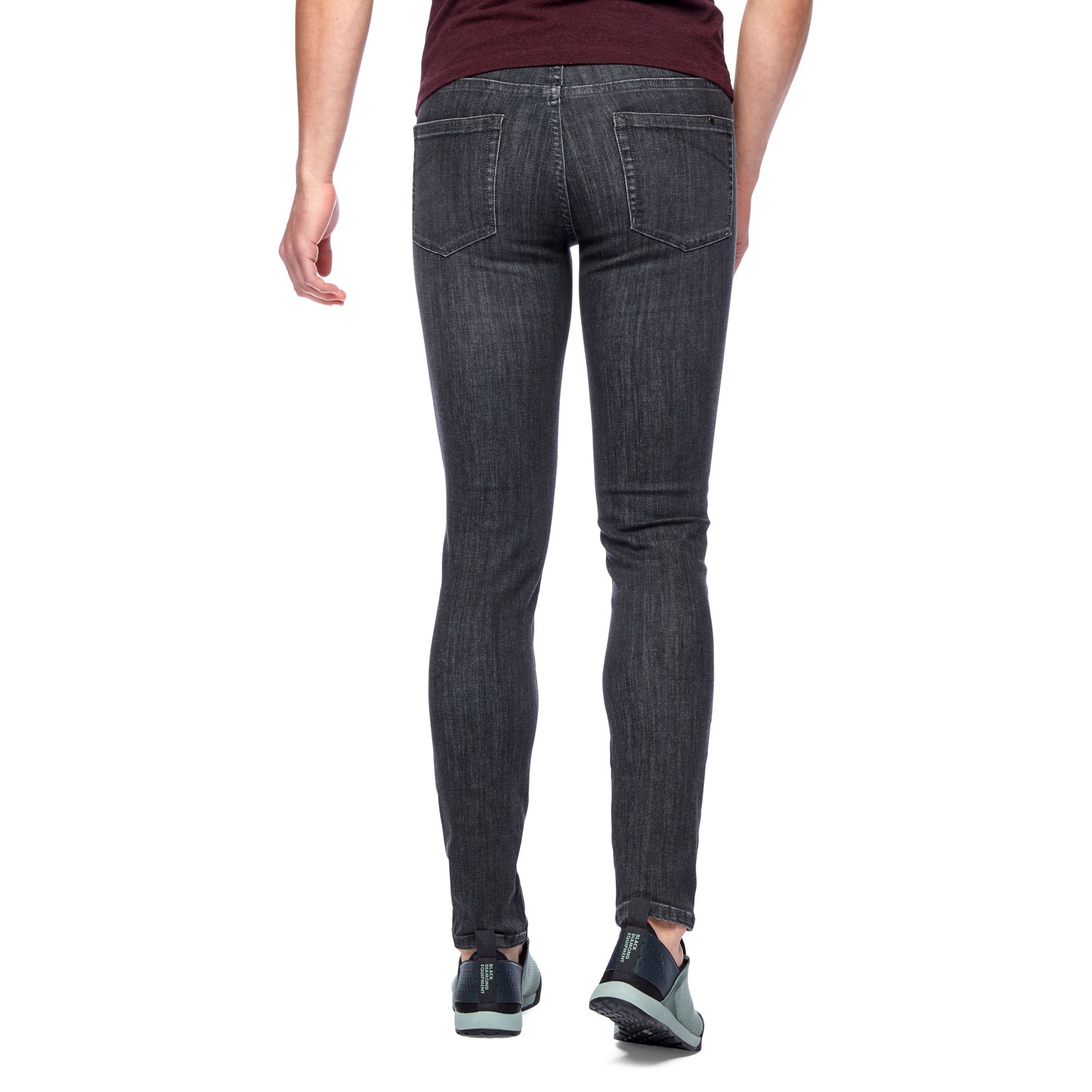 Pantalones Black Diamond Forged Denim Mujer Negras | OSNFQB-653