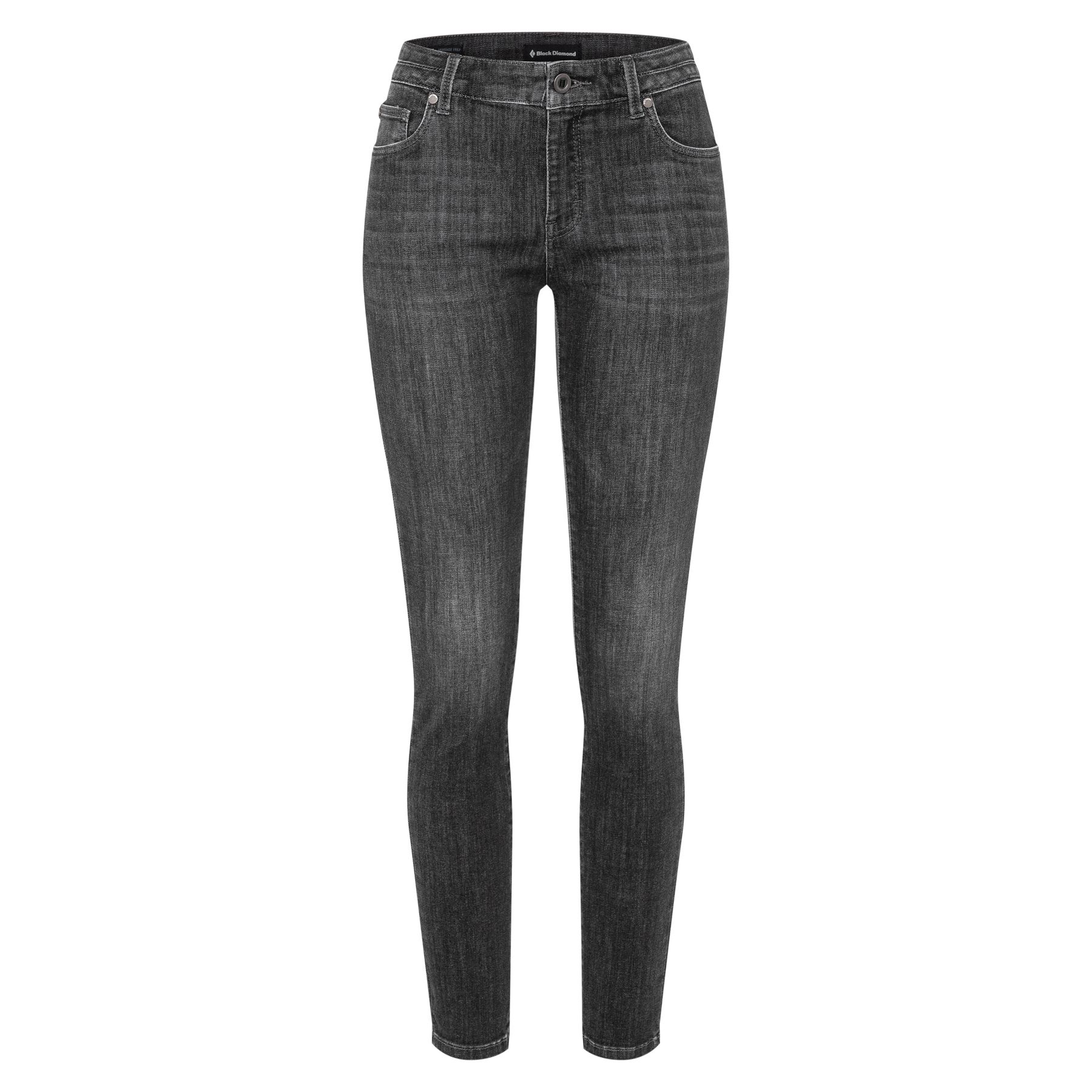 Pantalones Black Diamond Forged Denim Mujer Negras | OSNFQB-653