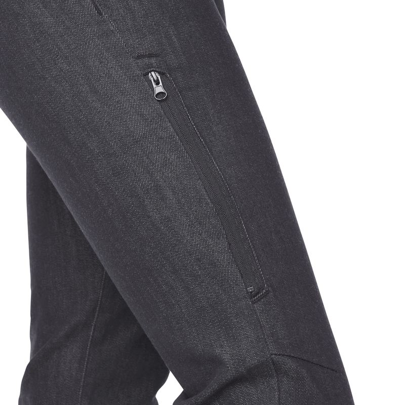 Pantalones Black Diamond Mission Wool Denim Mujer Negras | GKJYAP-259