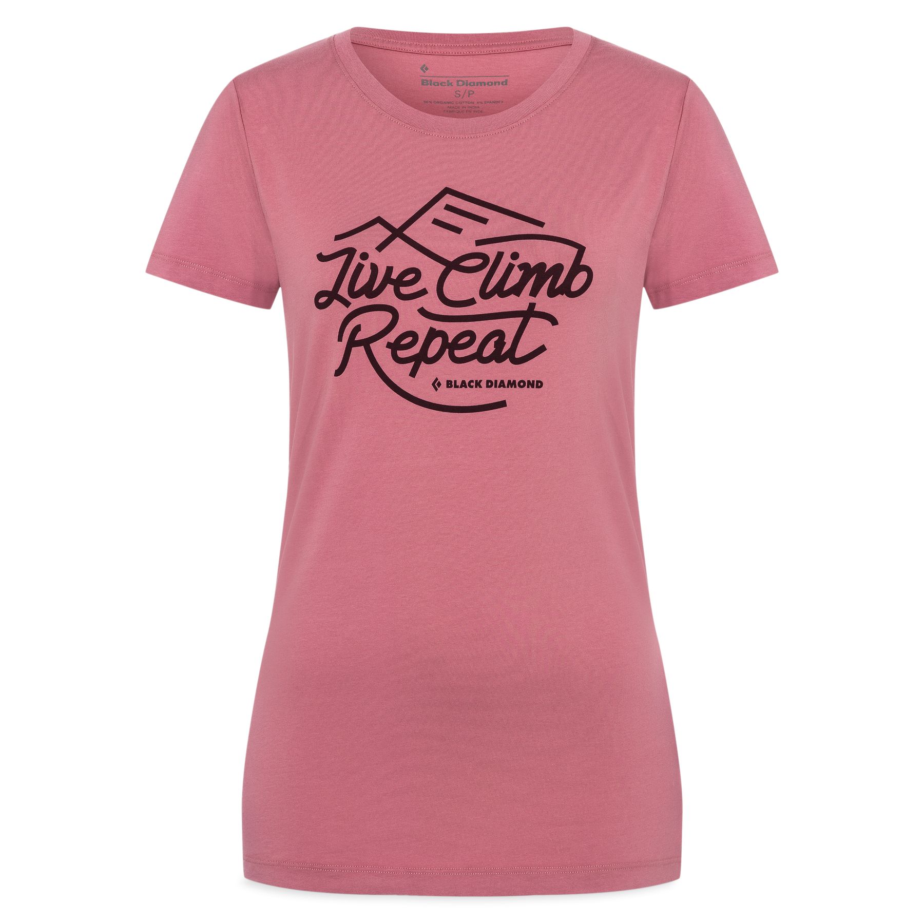 Tops Black Diamond Live Climb Repeat Mujer Rosas | CDLFES-921