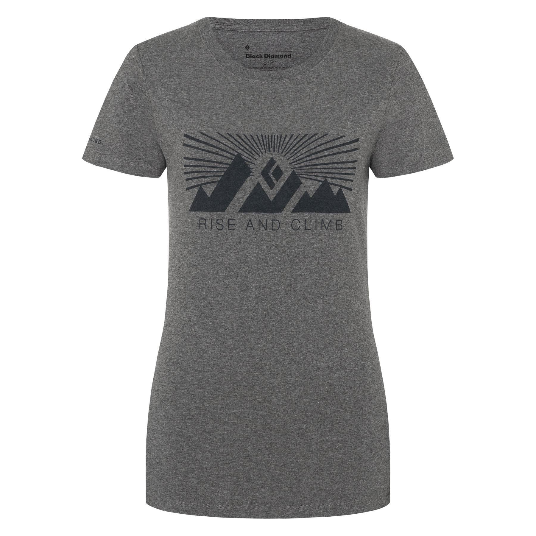 Tops Black Diamond Rise and Climb Mujer Gris | WKYCXA-240