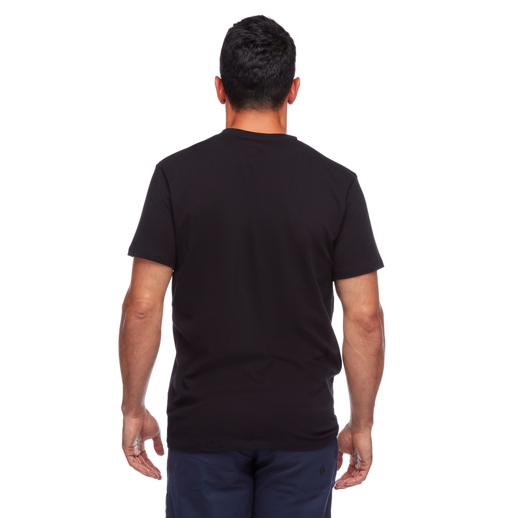 Tops Black Diamond Stacked Logo Hombre Negras | AQNDER-943