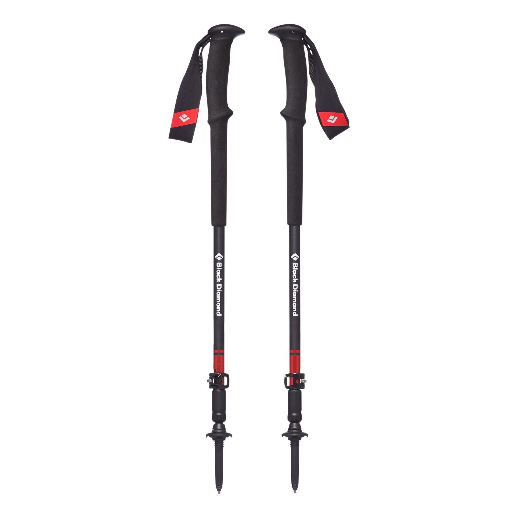 Bastones De Trekking Black Diamond Trail Pro Unisex Rojas | DIBZSJ-765