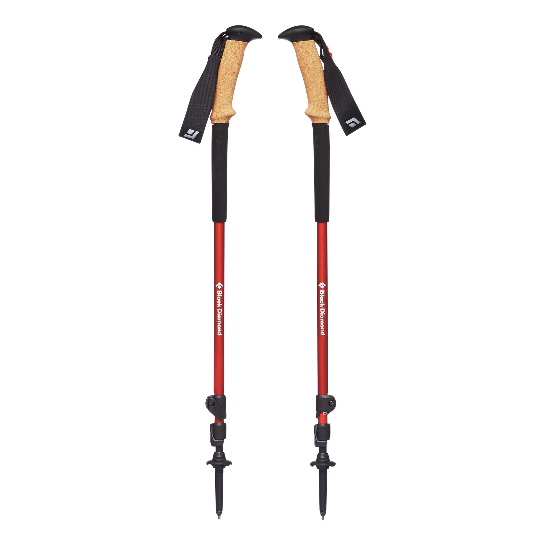 Bastones De Trekking Black Diamond Trail Ergo Cork Unisex Rojas | JZIEFQ-238