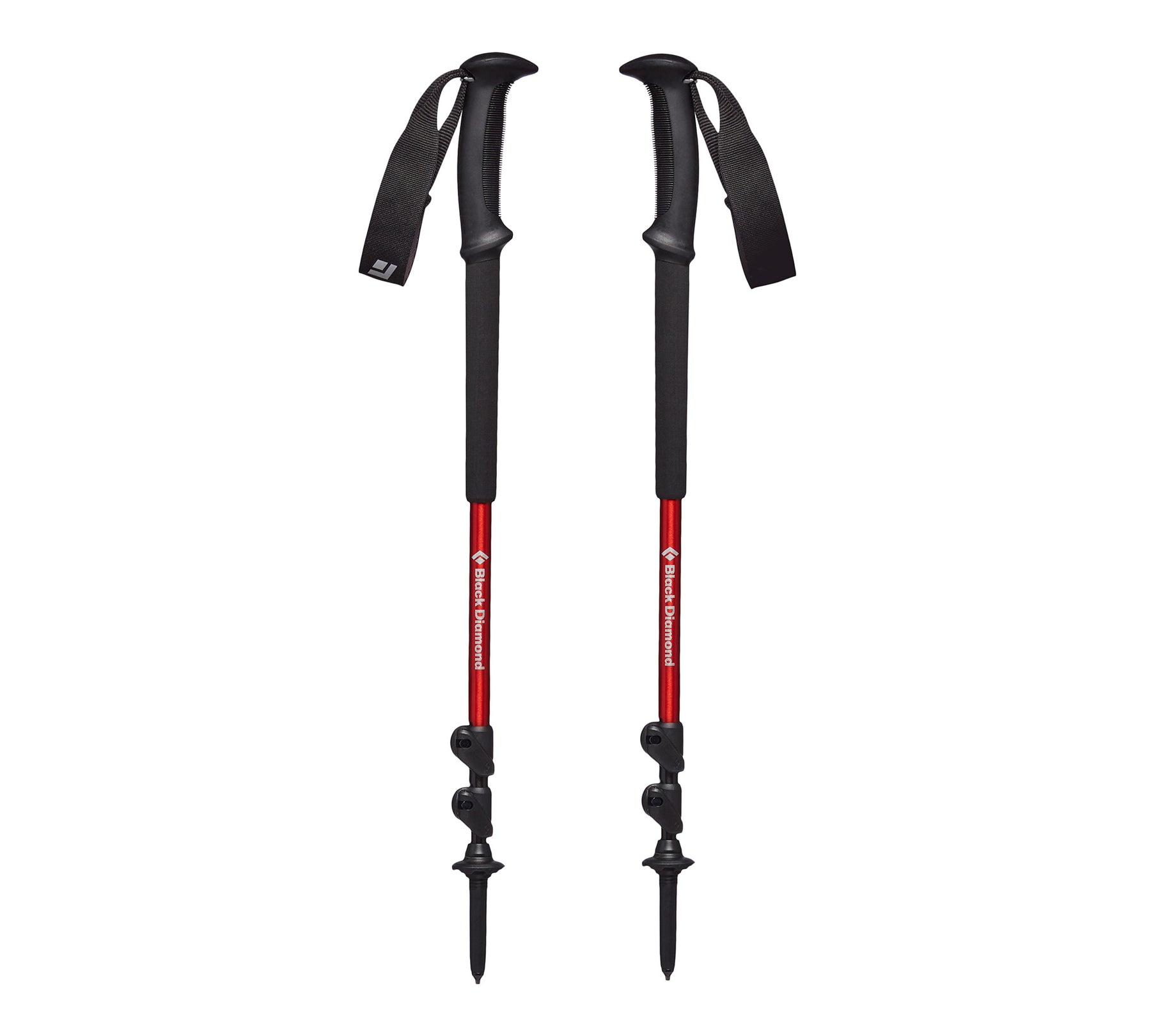 Bastones De Trekking Black Diamond Trail Back Unisex Rojas | SAPXDW-123