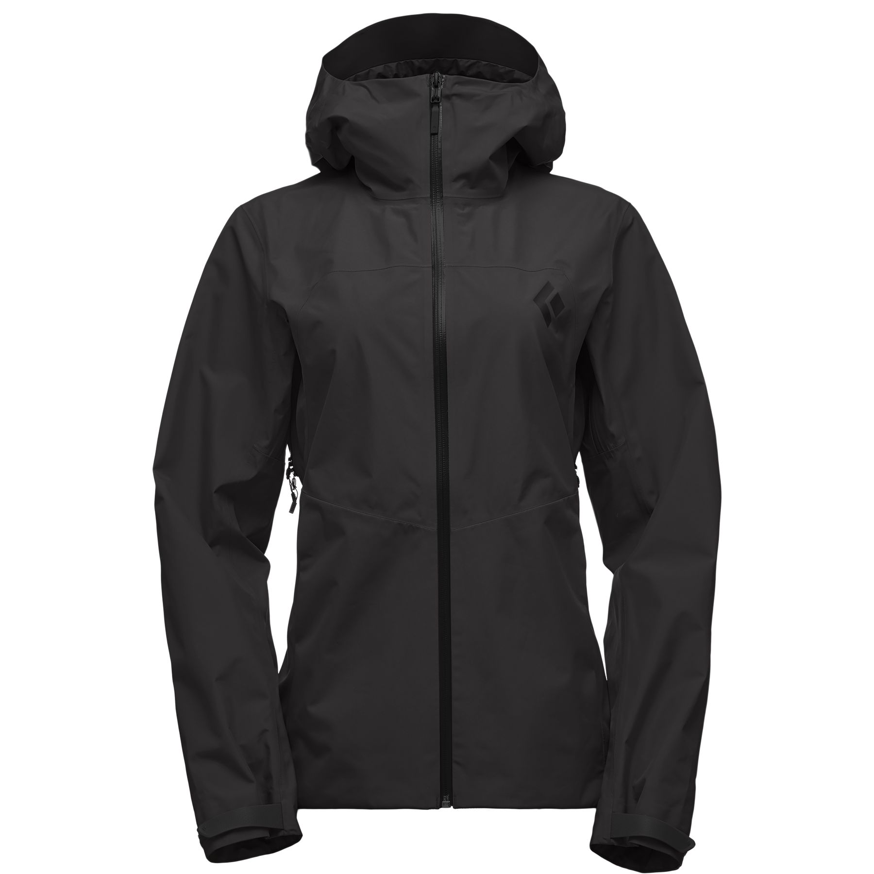 Chaquetas Black Diamond Liquid Point Shell Mujer Negras | LKEYBW-809