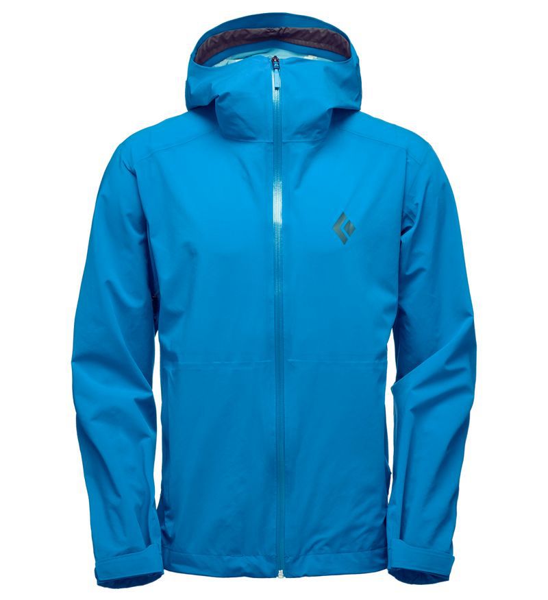 Chaquetas Black Diamond Stormline Stretch Rain Shell Hombre Azules | AUVZXW-819