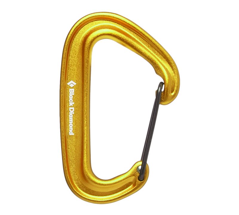 Mosquetones Black Diamond Miniwire Unisex Amarillo | RIJQFC-943