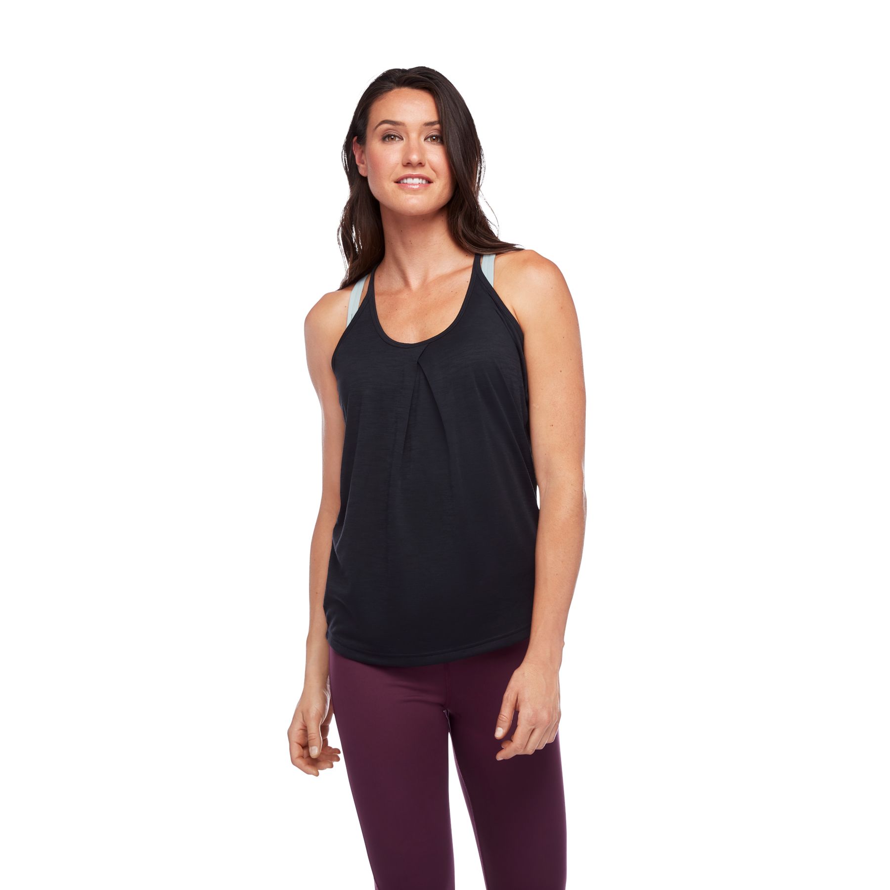 Tops Black Diamond Friction Mujer Negras | ZALSHG-754